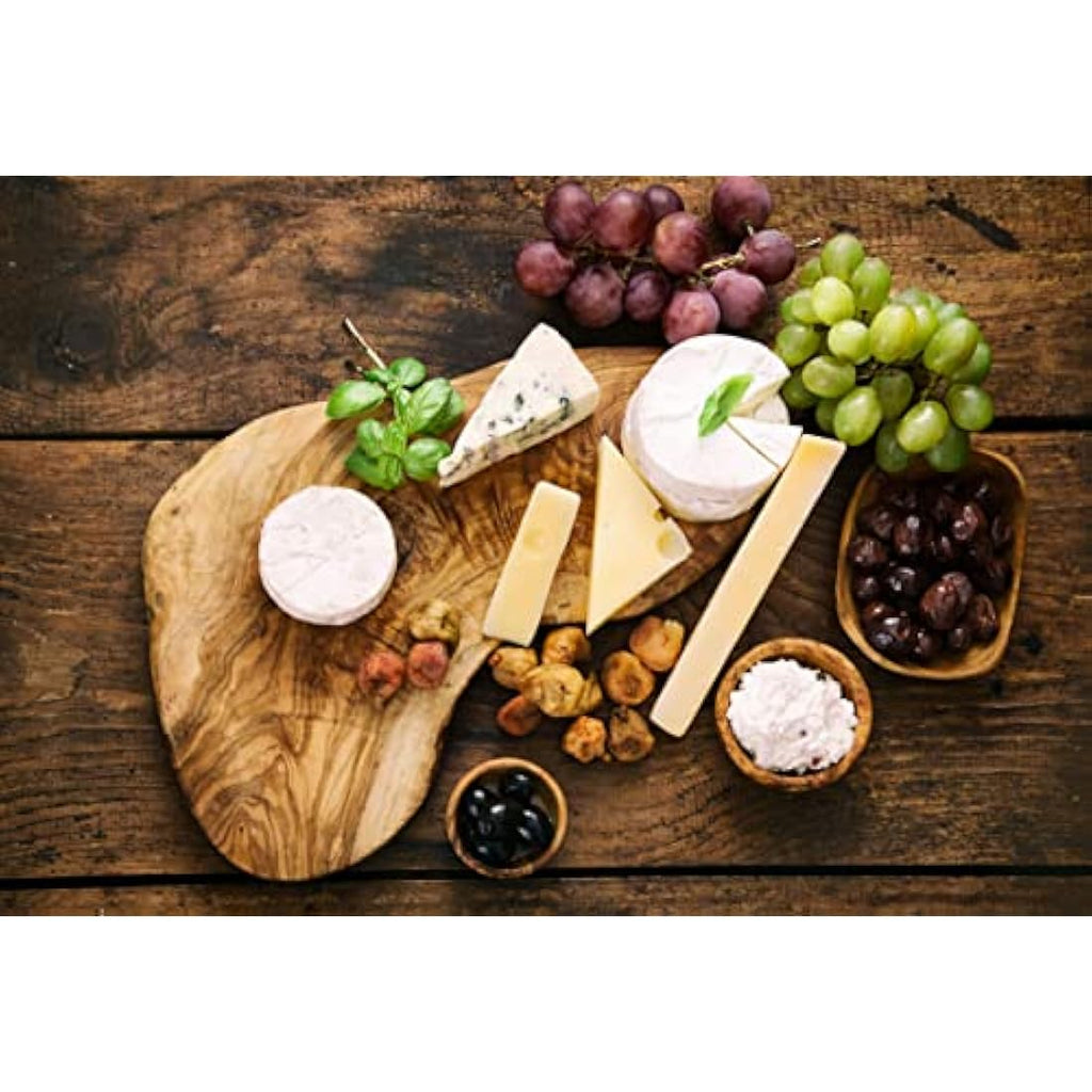 Jolof Store Olive Wood Chopping & Serving Board - 40x20cm Antipasti Platter