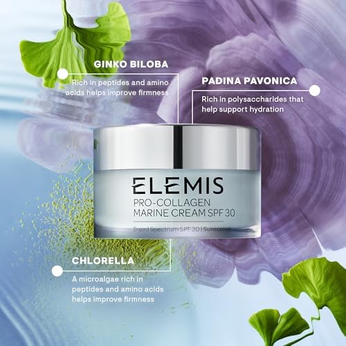 ELEMIS Pro-Collagen Marine Cream SPF30 – Anti-Wrinkle Face Moisturiser 50ml
