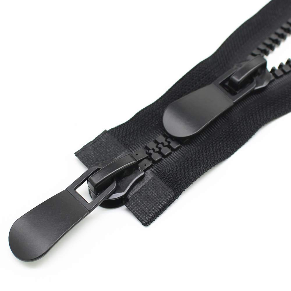 YaHoGa 200 cm #15 Large Plastic Zip 2 Way Separable 11 mm - image 1