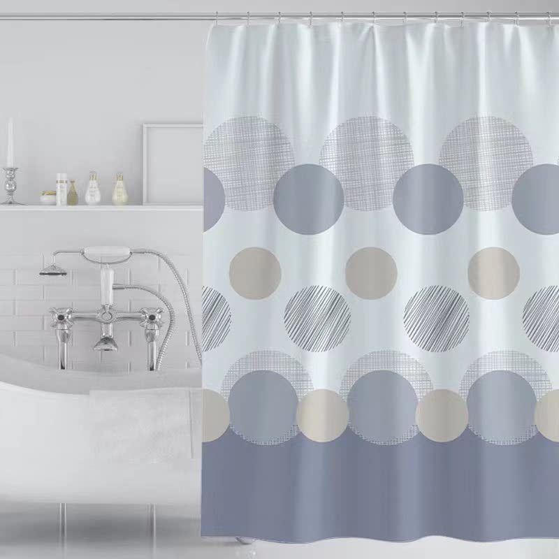 GONOVE Shower Curtain | 240x200cm Waterproof Mildew Resistant Polyester