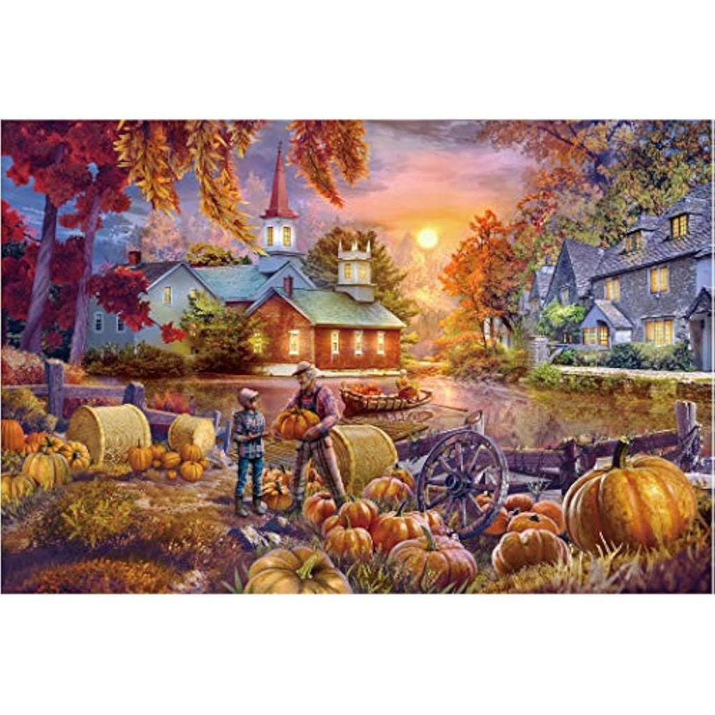 Tektalk 1000 Piece Jigsaw Puzzles for Adults – Harvest Landscape Design