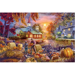 Tektalk 1000 Piece Jigsaw Puzzles for Adults – Harvest Landscape Design