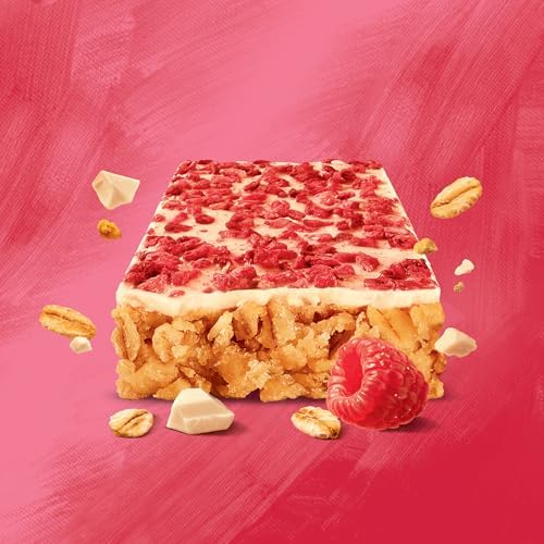 JB's Trek White Chocolate Raspberry Protein Flapjacks - 36 x 50g