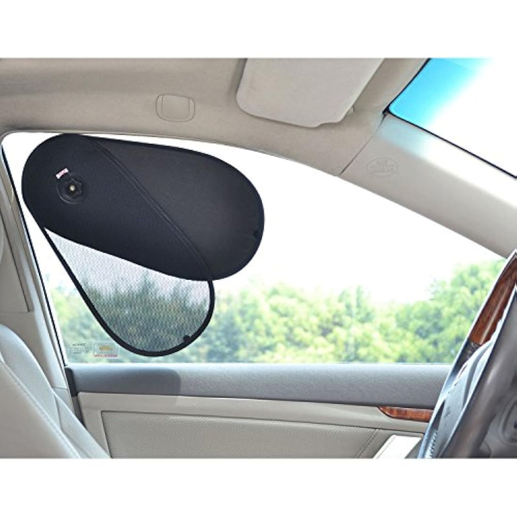 TFY Car Window Sun Shade Protector - Mesh UV Blocker for Baby & Kids