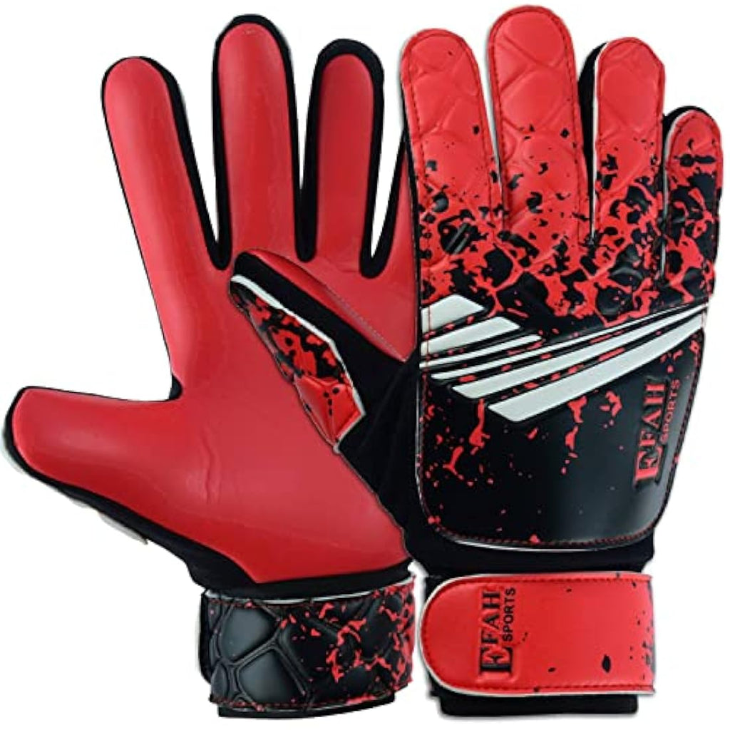 EFAH SPORTS Kids Soccer Goalkeeper Gloves | Super Grip Youth Goalie Gloves