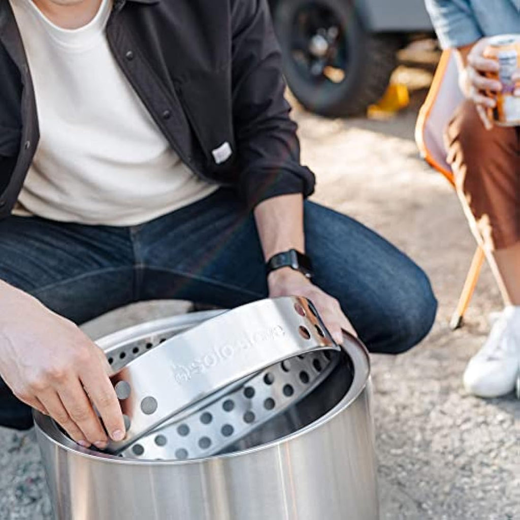 Solo Stove Ranger – Portable Smokeless Wood Burning Fire Pit with Stand