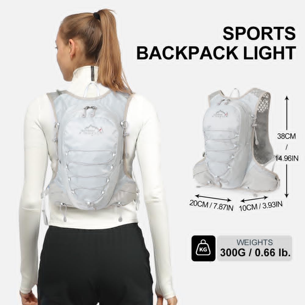 INOXTO Hydration Pack Vest – Lightweight Running Backpack with 1.5L Bladder