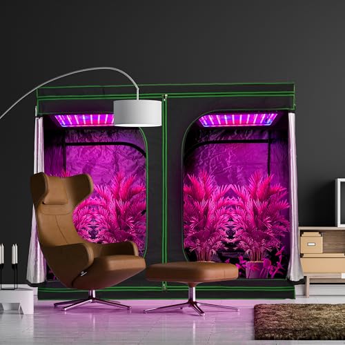 Relaxdays Grow Tent – Reflective Mini Greenhouse, 120 x 40 x 40 cm
