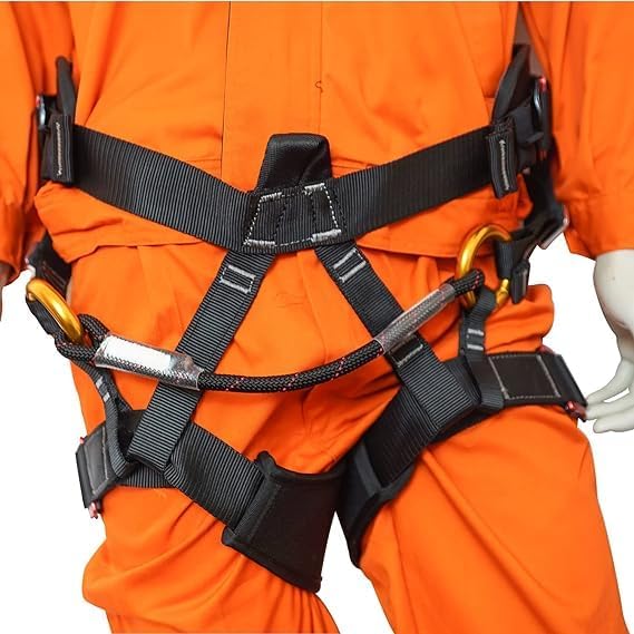 Tree Climbing Harness | Padded Half Body Safety Belt for Arborists