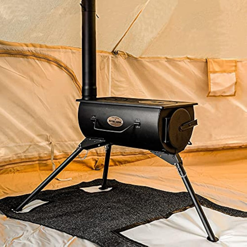 Portable Woodburning Stove – Foldable Steel Camping Stove
