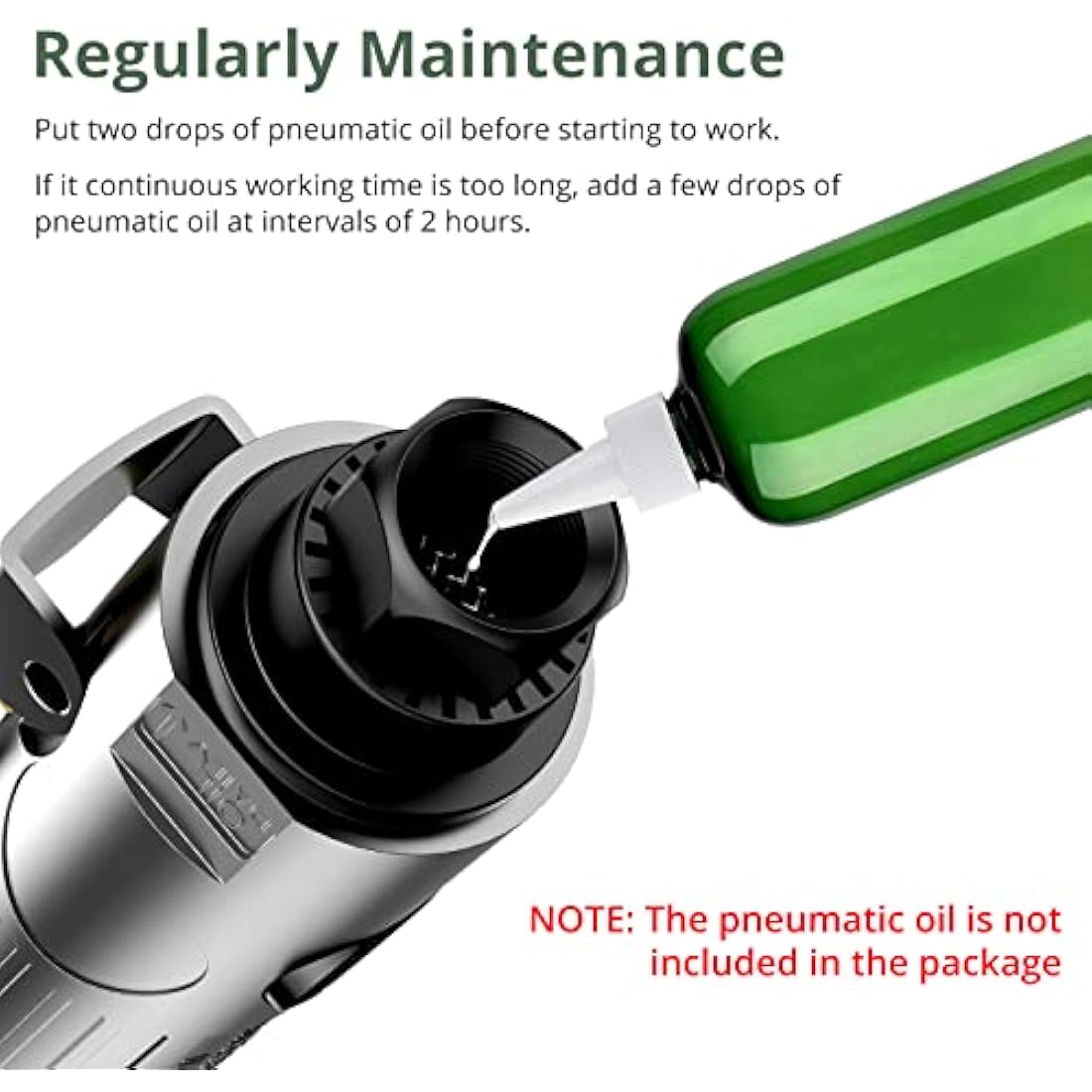 EYPINS 1/4" Compressed Air Angle Die Grinder – 90 Degree Pneumatic Sander
