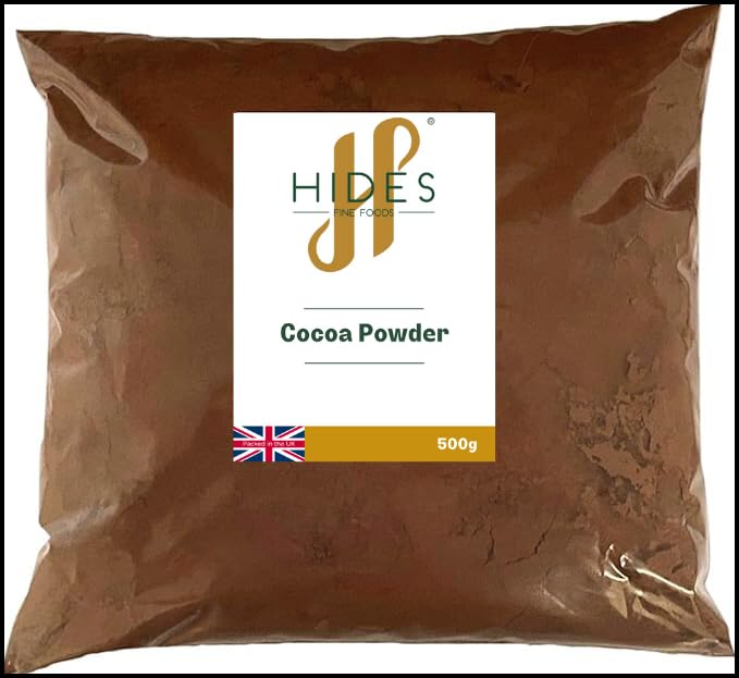 Hides Fine Foods Cocoa Powder 500g – GMO Free Baking & Hot Chocolate
