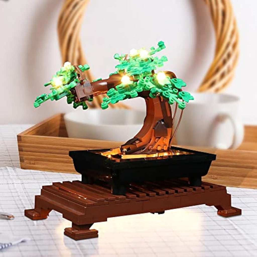 LocoLee LED Lighting Kit for Lego 10281 Bonsai Tree – USB Powered