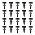 TIPIACE Telescopic Ceiling Curtain Track Rail for Room Divider - Black