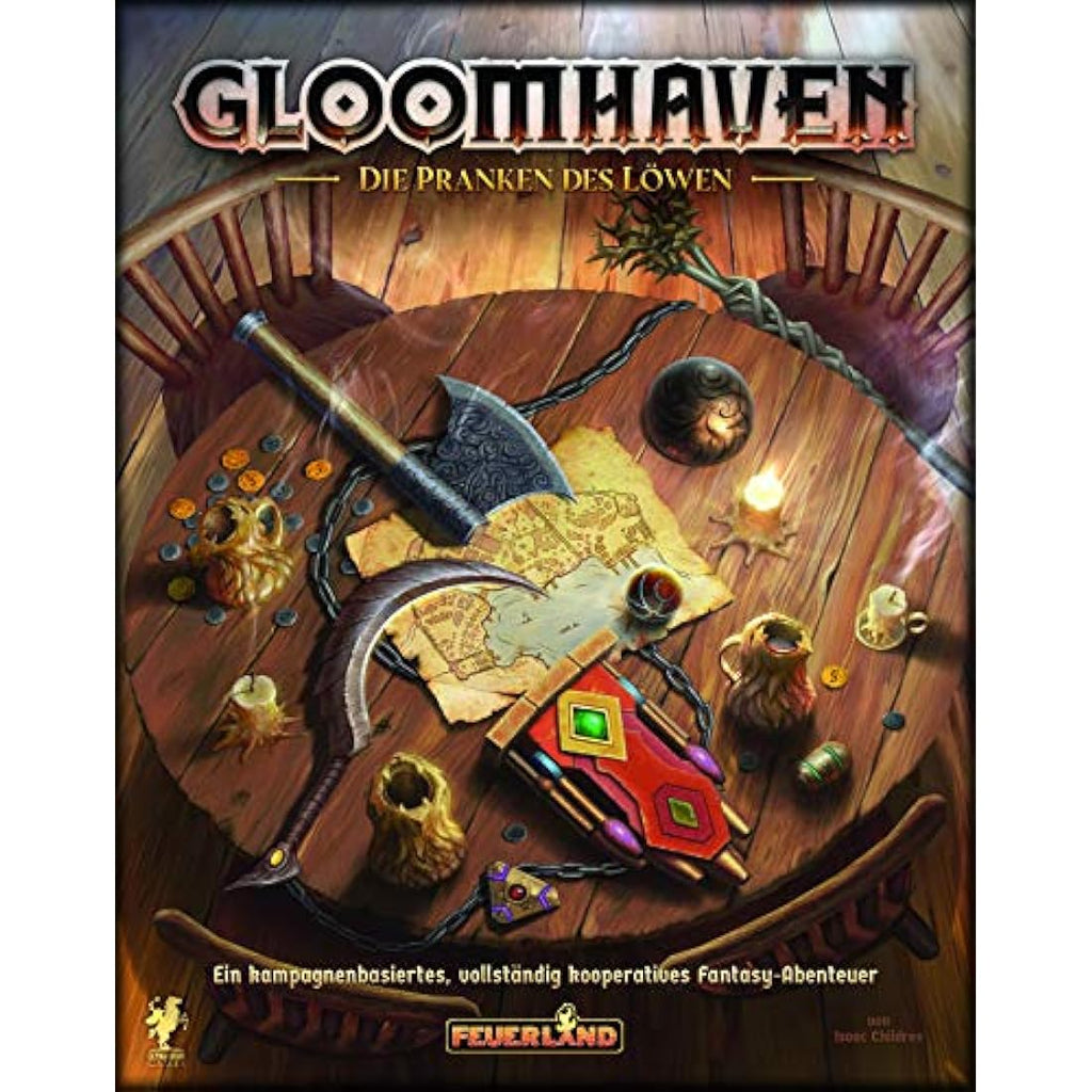 Feuerland Spiele Gloomhaven: Die Pranken des Löwen – Brettspiel
