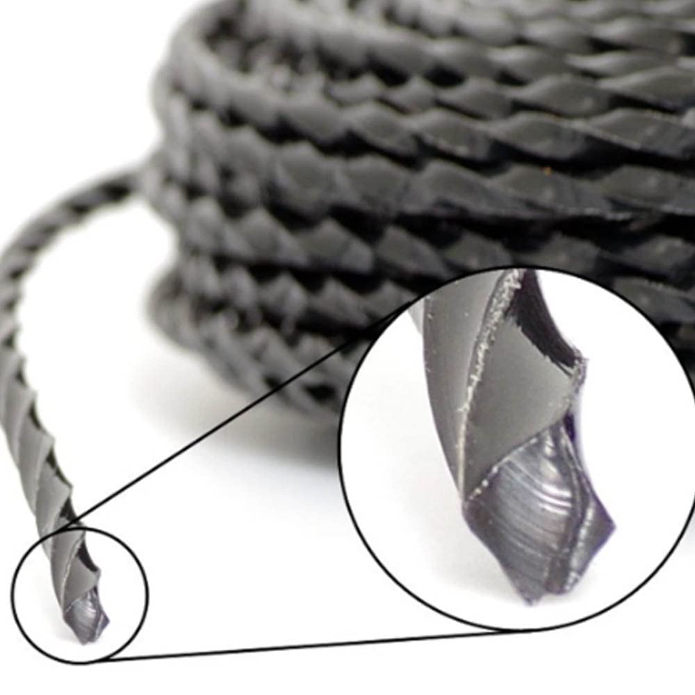 Riegolux Black Helicoidal Nylon Trimmer Thread - 3.3mm x 100m Line
