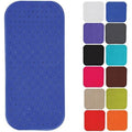 MSV Premium Anti-Slip Rubber Bath Mat - Blue Rose Scented - 36x97 cm