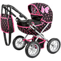 Kinderplay Dolls Pram – Adjustable Toy Stroller for Dolls up to 41cm