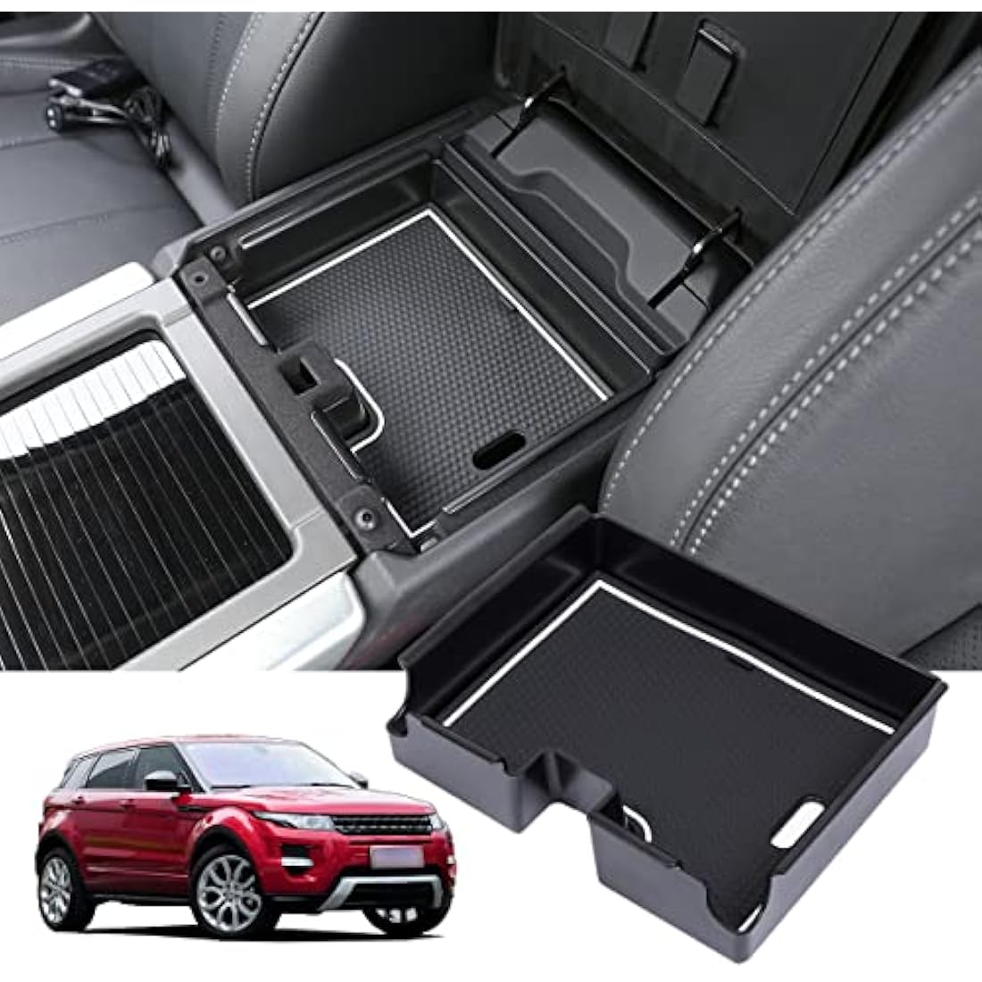 Center Console Organizer Tray for Range Rover Evoque 2012-2018