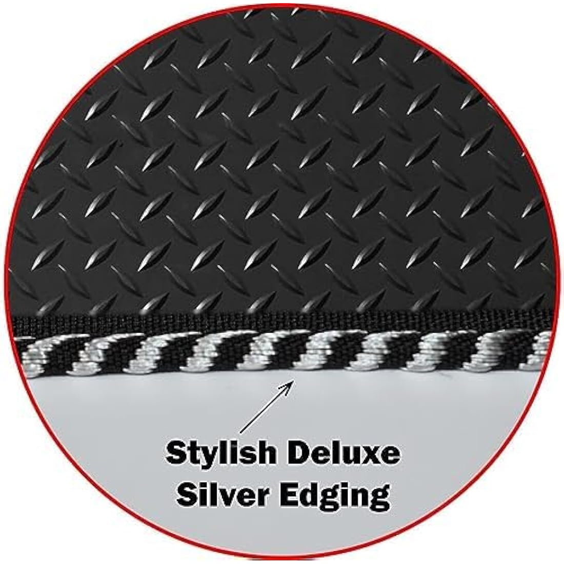 Lusso Heavy Duty 3mm Rubber Floor Mats for Citroen Relay 2006-2019