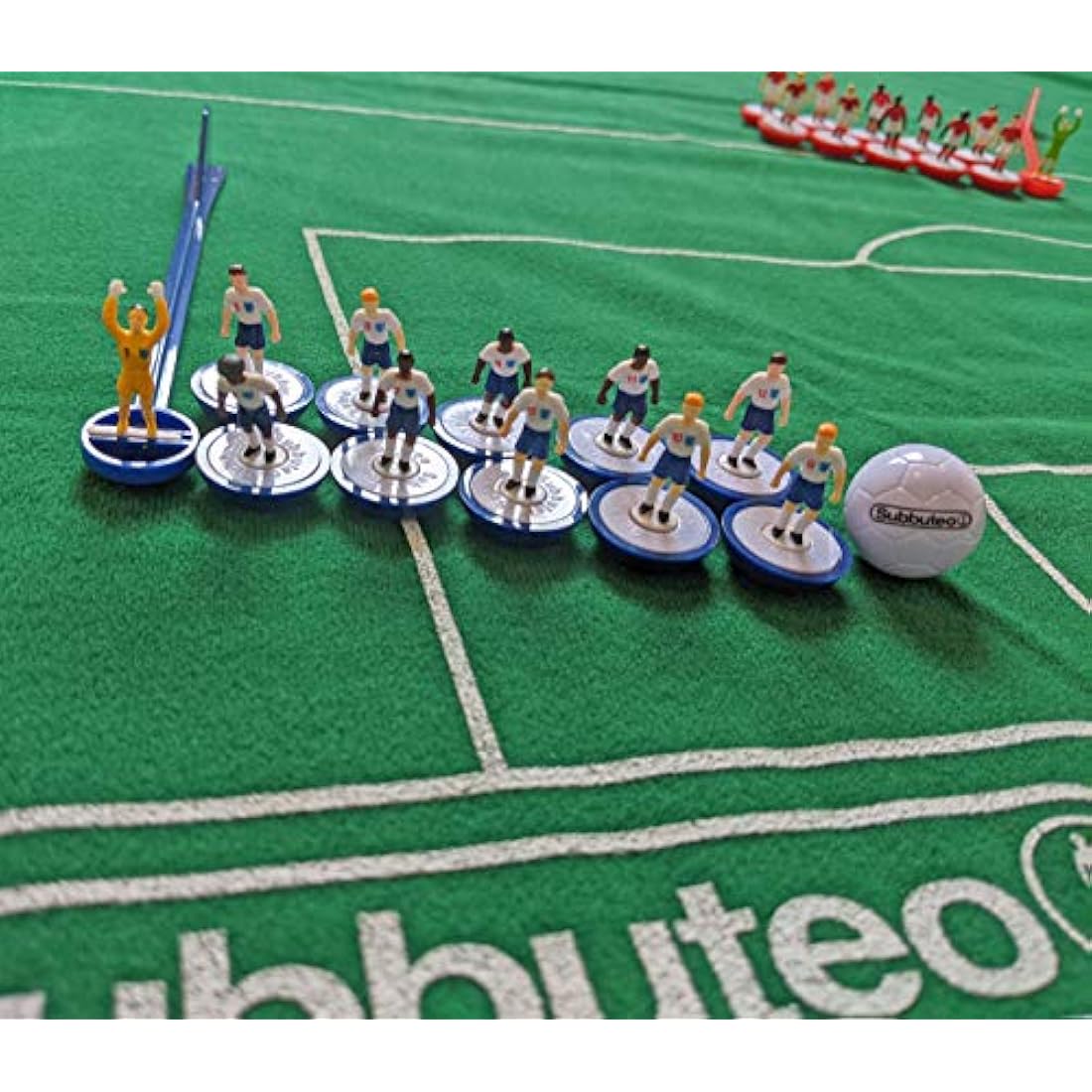 Subbuteo England Main Game – Classic Tabletop Football Sports Set