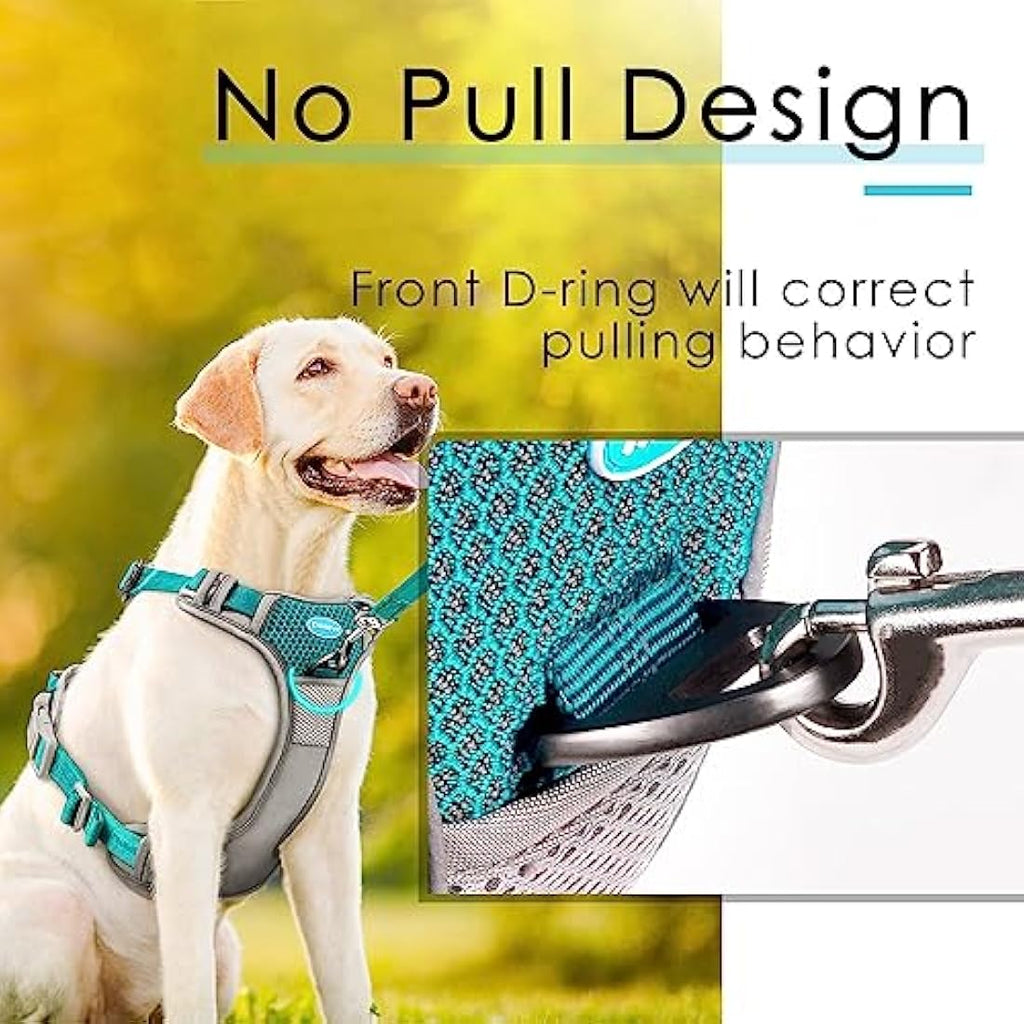Jolof Store No Pull Dog Harness – Reflective Breathable Sport Vest