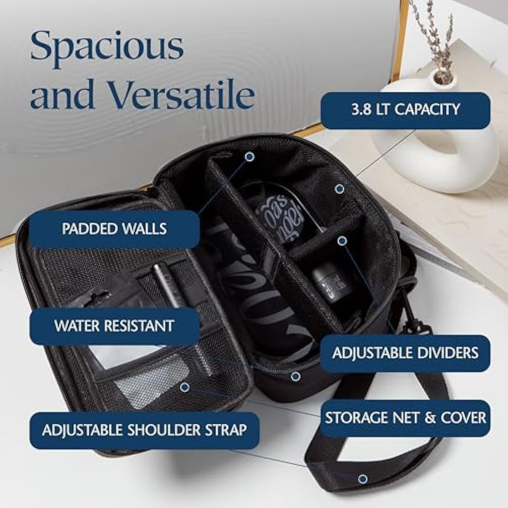 Smell Proof Bag with Lock – Complete Rolling Kit and Grinder