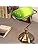 Jolof Store Vintage Banker's Desk Lamp | Green Glass & Brass Base