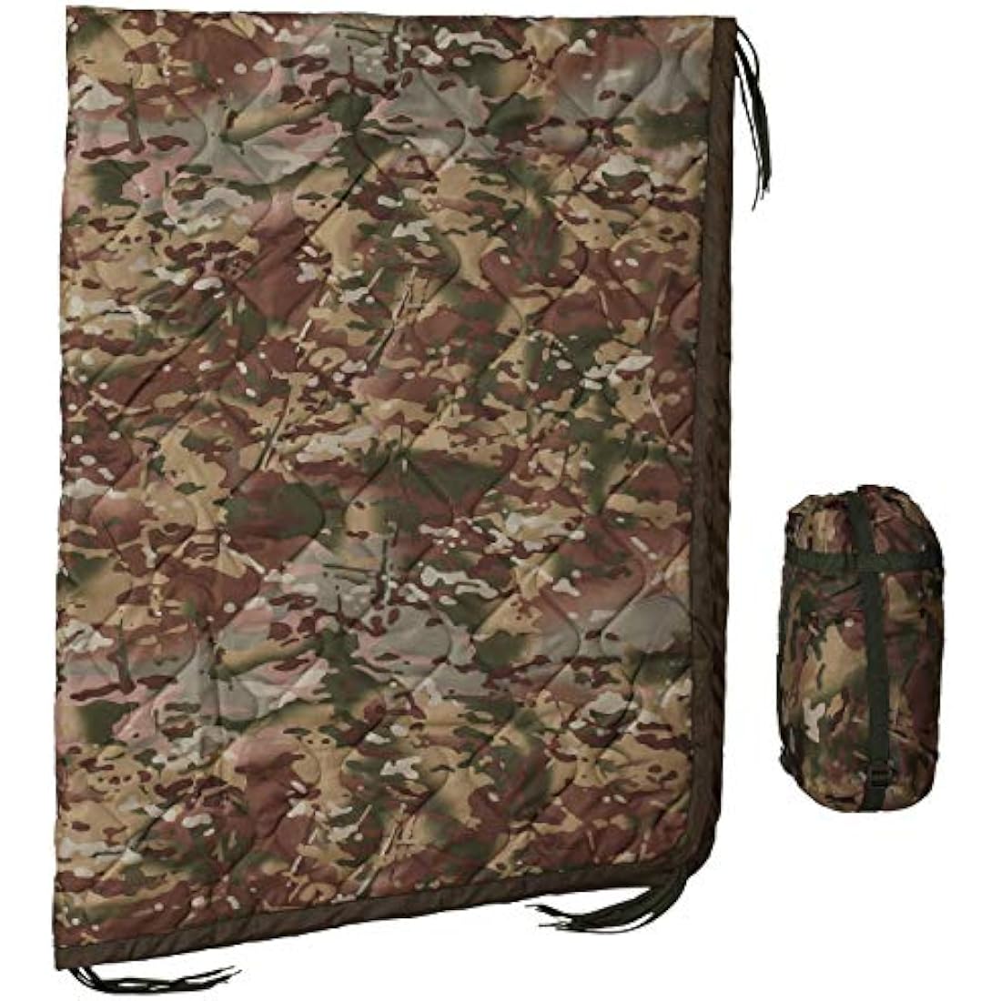 USGI Industries Military Woobie Blanket | Insulated Nylon Poncho Liner