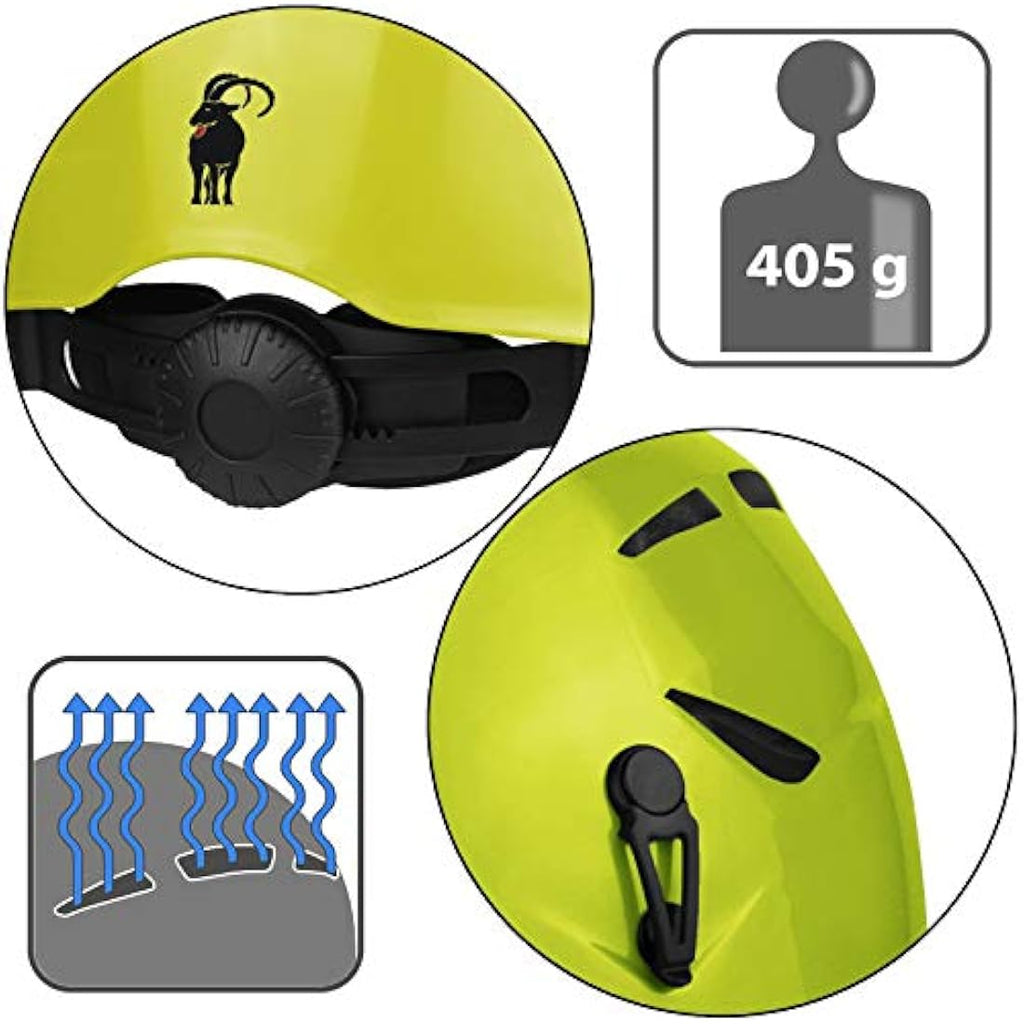 ALPIDEX Climbing Helmet – Universal EN12492 Safety Gear for Adults