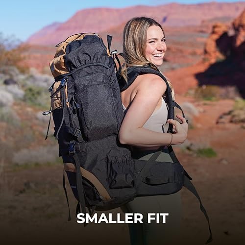 TETON Sports Internal Frame Hiking Backpack – Unisex Trekking Pack