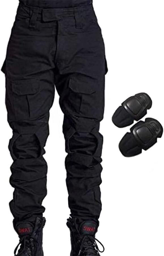 Tactical Military Combat Pants with Knee Pads for Airsoft