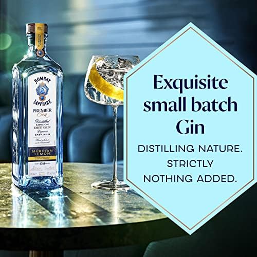 Bombay Sapphire Premier Cru Murcian Lemon London Dry Gin - 70cl