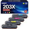 NOGIVY 203X CF540X High-Yield Toner Cartridges for HP LaserJet Pro | 4-Pack