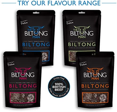 The Biltong Man Beef Biltong & Droëwors Combo | High Protein | 1kg