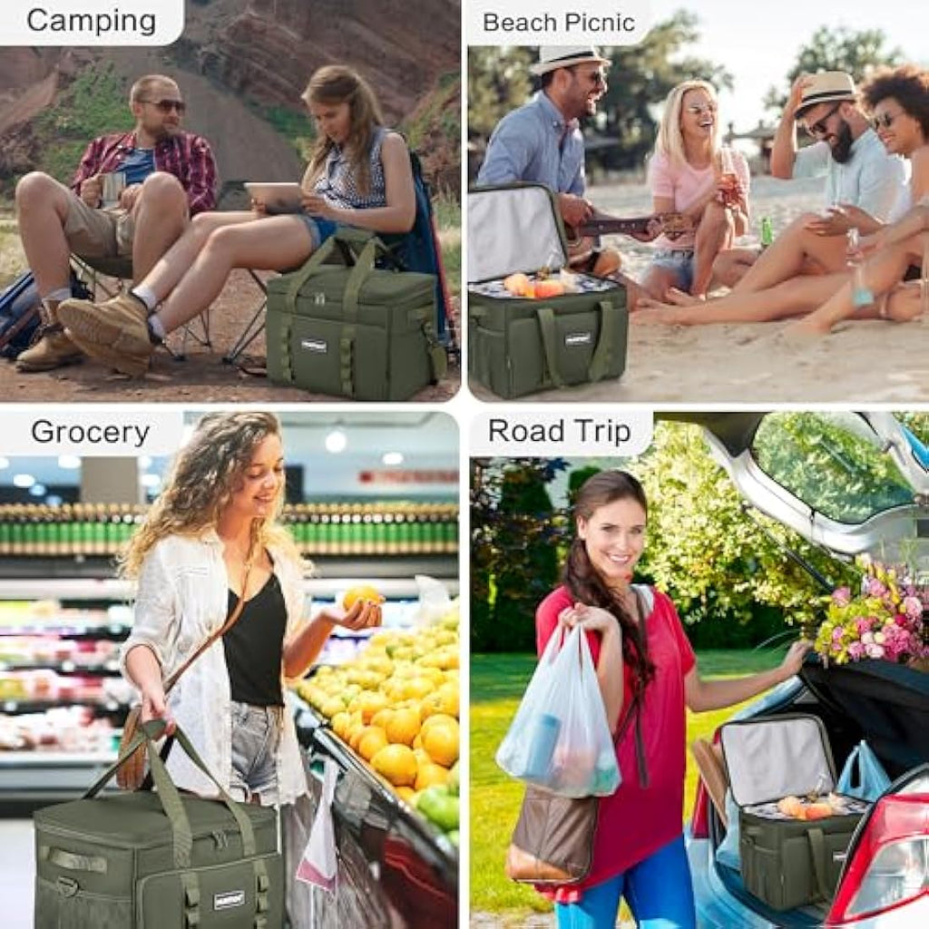 Hulongo 30L Insulated Cooler Bag – Leakproof Waterproof Thermal Bag