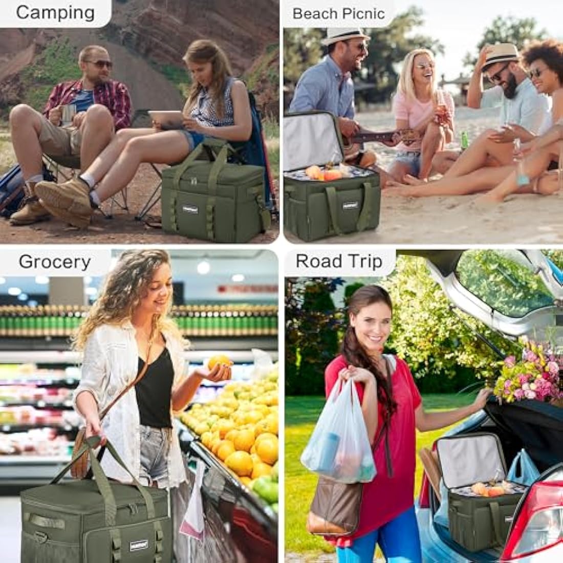 Hulongo 30L Insulated Cooler Bag – Leakproof Waterproof Thermal Bag