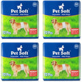 Pet Soft Male Dog Wraps | Super Absorbent Disposable Nappies - 48 Pack