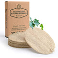 Jolof Store Natural Loofah Dish Sponges – 10 Pack Compostable Scourers