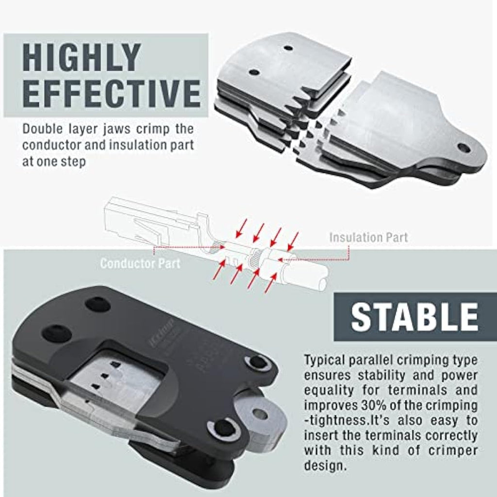 iCrimp Micro Connector Ratcheting Crimper for Molex, JST & JAE