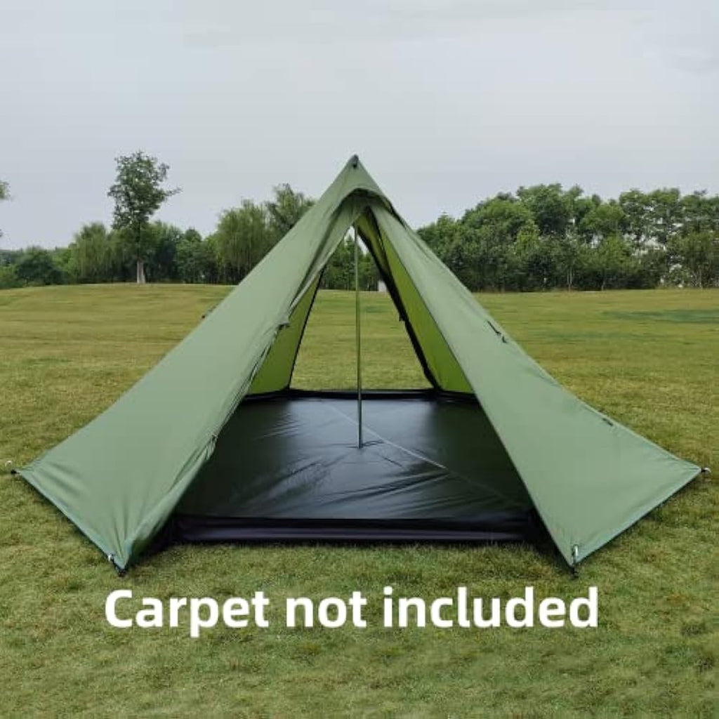 Longeek 4 Person Hot Tipi Tent – 4-Season Waterproof Camping Shelter