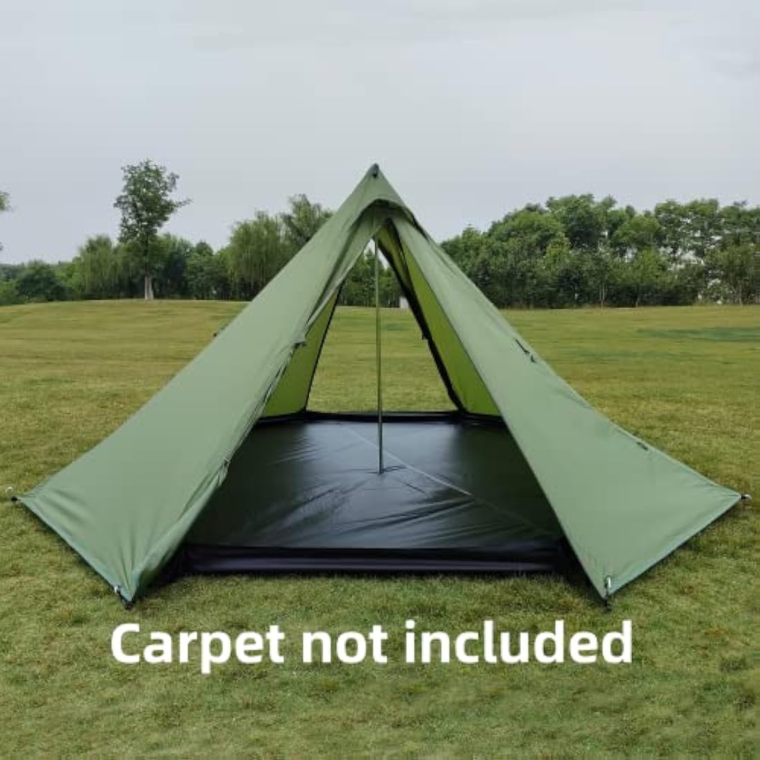 Longeek 4 Person Hot Tipi Tent – 4-Season Waterproof Camping Shelter