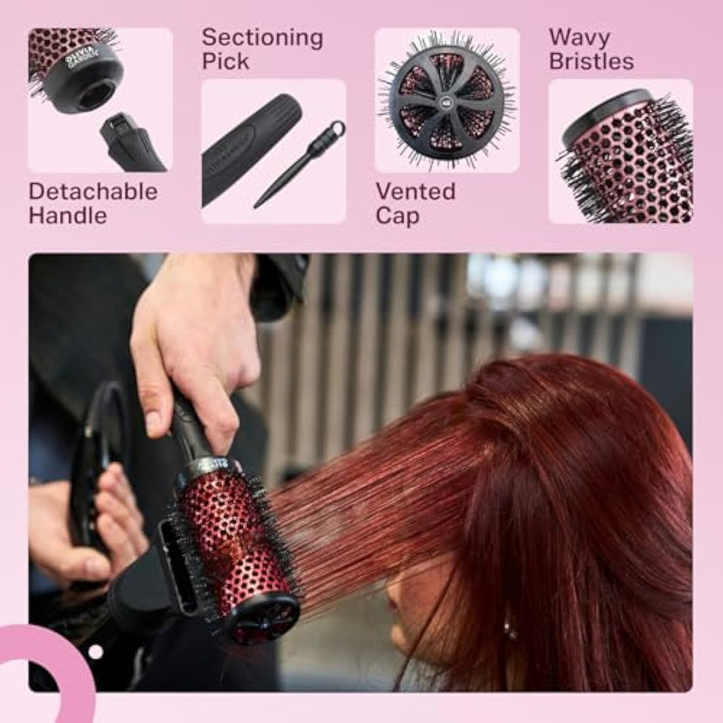 Olivia Garden Multibrush Kit | 45mm Detachable Barrels & Handle