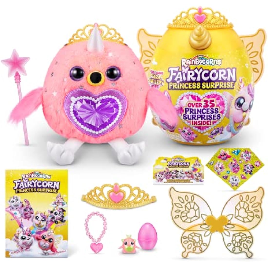 Rainbocorns Fairycorn Princess Series 6 Majesty Flamingo Plush Toy