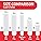 3M Command Narrow Picture Hanging Strips | Damage-Free White - 14 Pairs