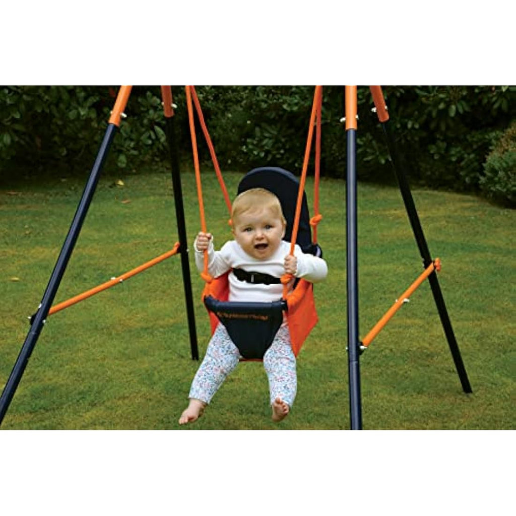 Hedstrom Folding Baby Swing – Adjustable Outdoor & Indoor Toddler Set