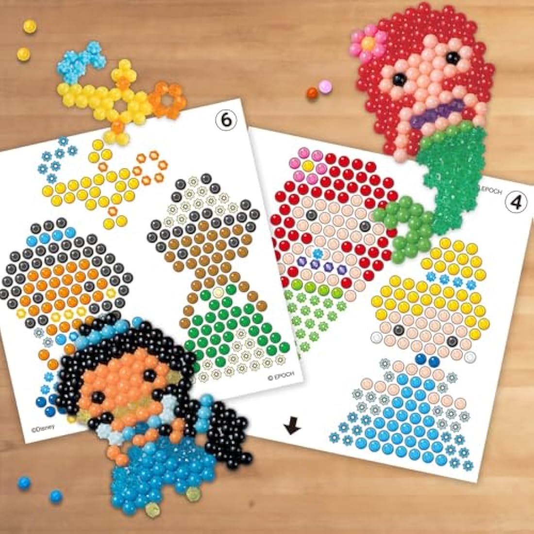 Aquabeads Disney Princess Creation Cube - 2,500 Piece Art & Craft Kit