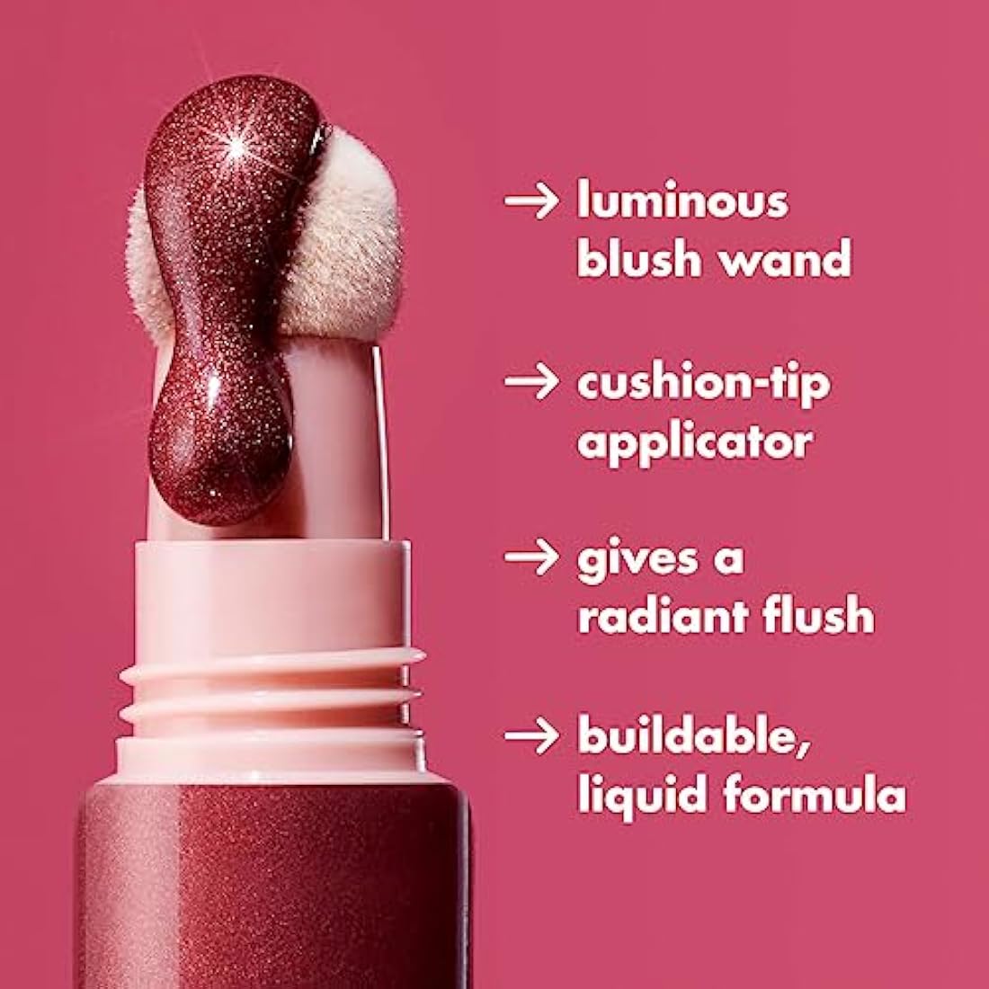 e.l.f. Halo Glow Liquid Blush Wand – Radiant Finish with Squalane