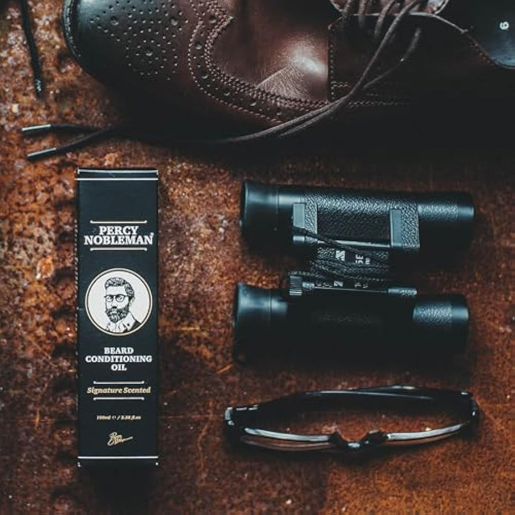 Percy Nobleman Signature Beard Oil – Natural Conditioning Oil (100ml)