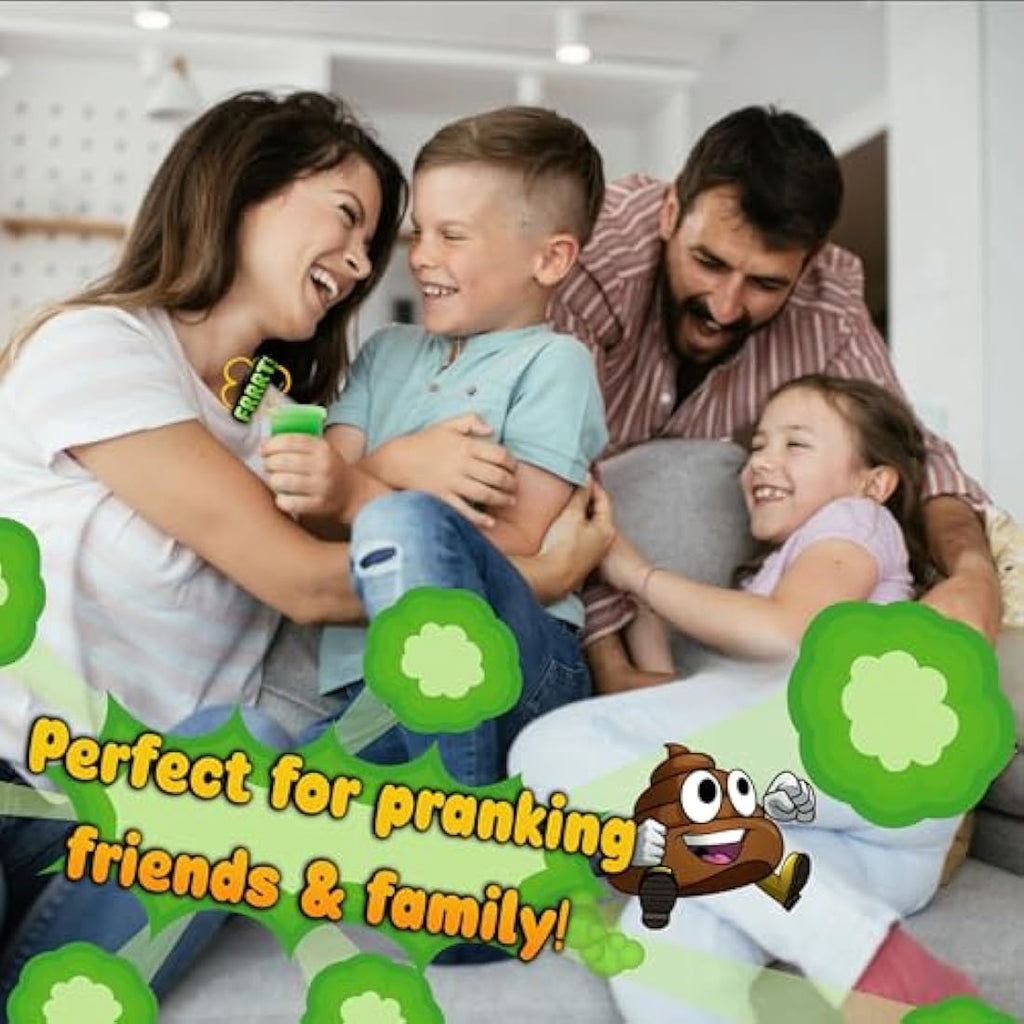 Mr. Farts – Funny Fart Putty Slime for Kids – Green Prank Noise Maker